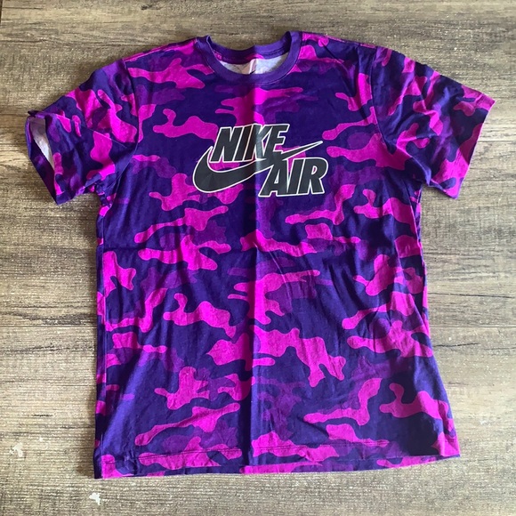 Nike | Shirts | Nike Air Purple Camo 